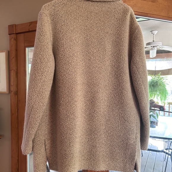 Agnona italy alpaca so soft jacket  size medium//large lightweight unlined - Picture 8 of 11